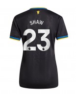 Manchester United Luke Shaw #23 Tredjedrakt Dame 2025-26 Korte ermer